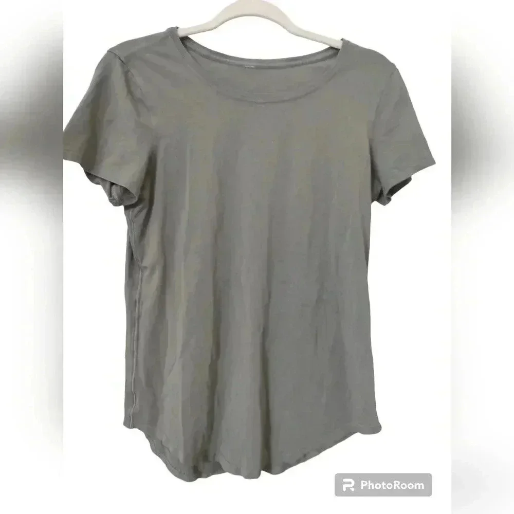 Lululemon Love Crew III Grey Sage